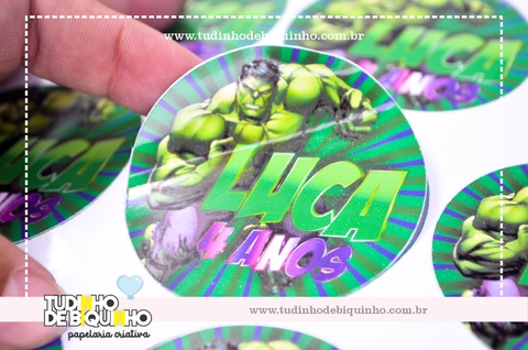 Topo de Bolo do Hulk - Comprar em Mimos Delicatto