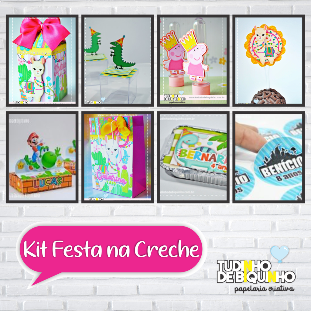 Kit Festa: Lembrancinha Personalizada Roblox Menino 70 Peças