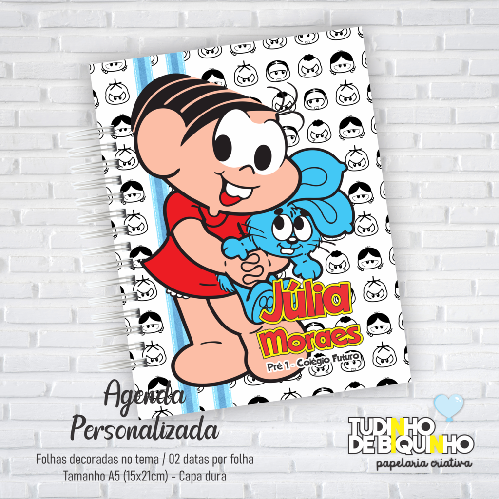 Agenda Escolar Gato Galactico - Personalizada