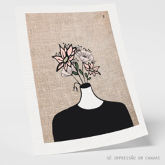 Quadro - Flor na Cabeça - loja online