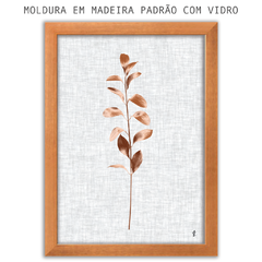 Quadro - Golden Plant 1 - CASA DA GINA - Quadros, capachos, porta-retratos, produtos personalizados