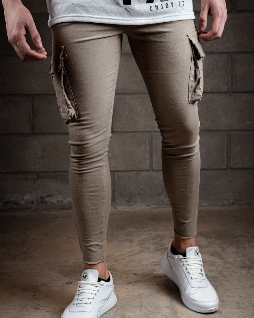 Compra Pantalones Vaqueros De La Moda De Los Hombres Flacos Streetwear  Pantalones Vaqueros Rasgados Pantalón De Abajo Ajustados Lado De La  Cremallera Pantalones Vaqueros De Hip Hop Pantalones De Mezclilla Homme  Barato 