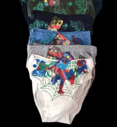 PACK!! X 6 UNID SLIP ALG. PREMIUM NIÑOS (T. 6 AL 14)!!
