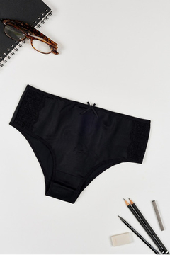 Bombacha Tiro Corto Lycra Con Encaje Sweet Lady. Art. 215-71 - comprar online