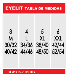 Pack X 3 Boxer Eyelit Hombre Rayado Sin Costura Art. 4613 - Divina Buenos Aires