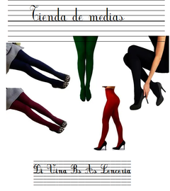 Imagen de Media Panty Can Can Ultra Opaca Mujer Apogeo Colores Ar 4300