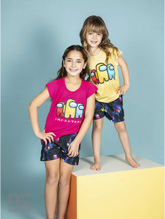 Pijama Verano Varon Nene Among Us Bianca Secreta 22056 - tienda online