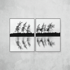 Moving trees díptico - Artista: Vitor Barbosa