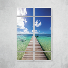 Composição janela paradise pier - loja online