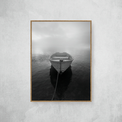 Boat in the ocean - Artista: Vitor Barbosa - comprar online