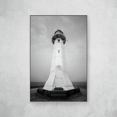 Black and white lighthouse - Artista: Vitor Barbosa - loja online