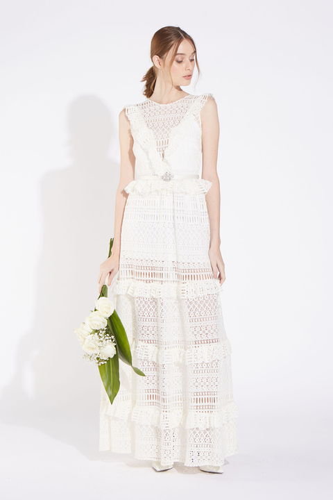 PRE ORDER EXV19673N Vestido LOURDES - Natalia Antolin