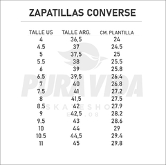 Zapatillas Converse Stoke Full Negro - Pura Vida Skateshop