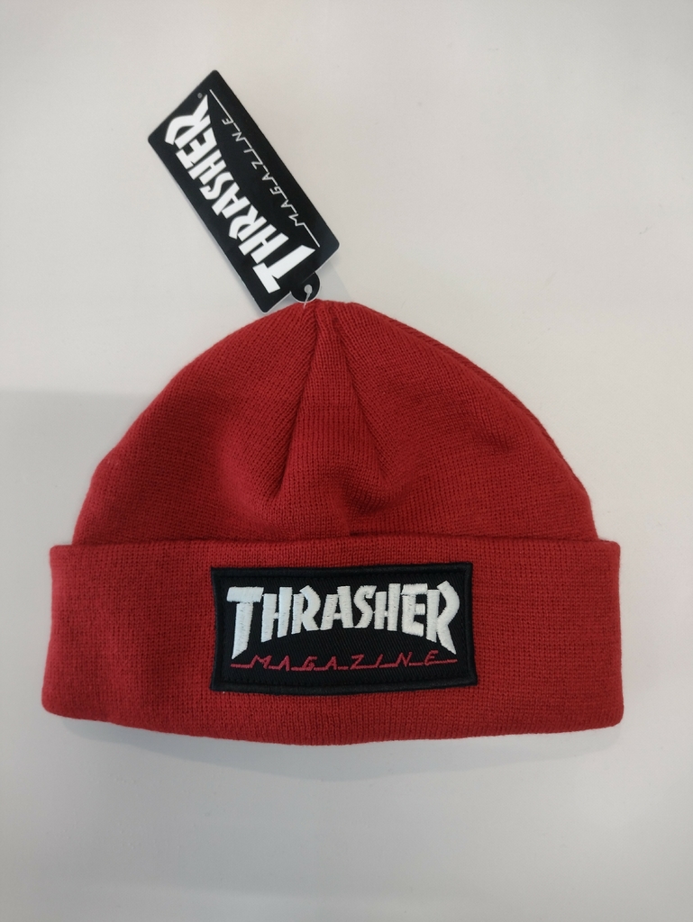 Gorro Thrasher Mag Rojo - Pura Vida Skateshop
