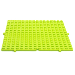 Base para Blocos de Montar Compatível com Lego - Verde 13x13 na internet