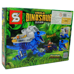 Bloco de Montar Creator Dinossauro Velociraptor Blue Azul / Lego Jurassic World 232Pcs 6+ SY - Plugados - Plugados 