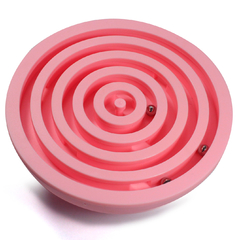 Fidget Toys Mini Labirinto 3d Brinquedo Anti Stress - Sensorial - Rosa - Plugados - Plugados 
