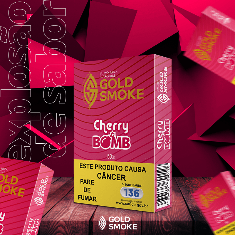 Essência Gold Smoke para Narguilé