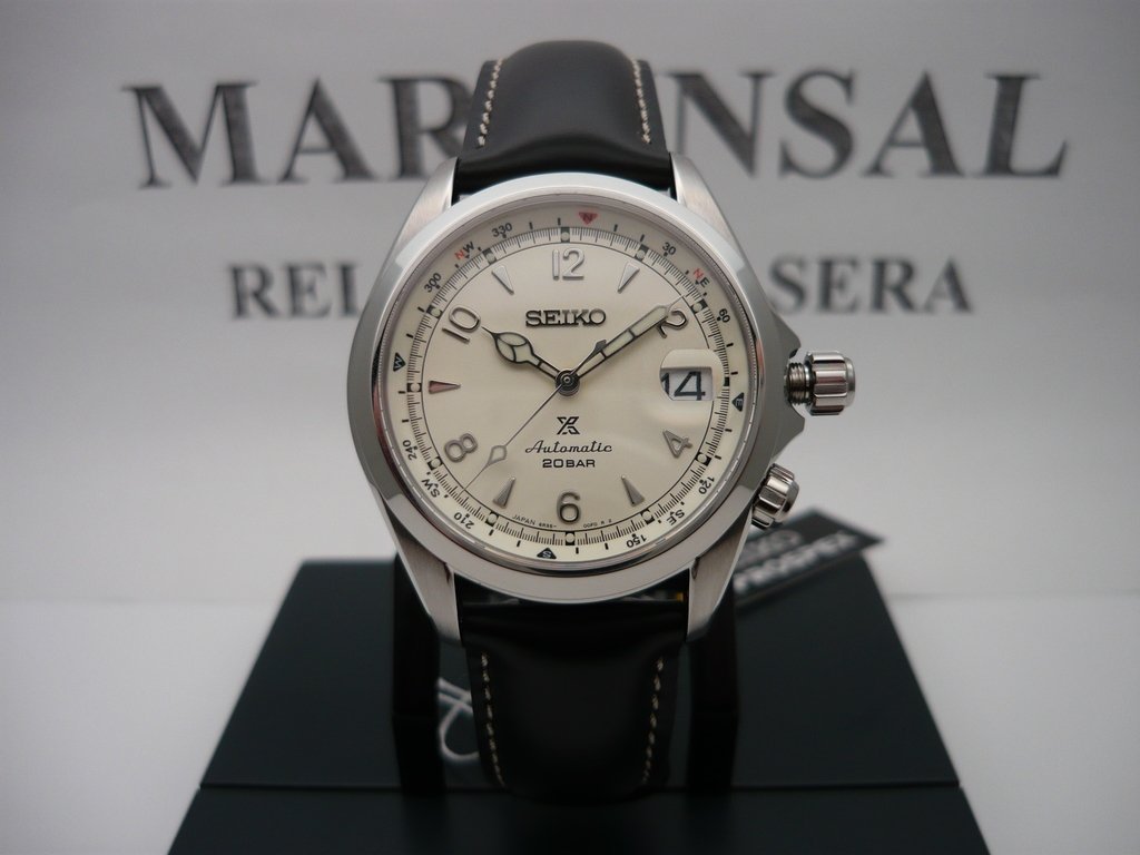 Seiko Prospex Alpinist Crema Zafiro Spb119j1 Made in Japan
