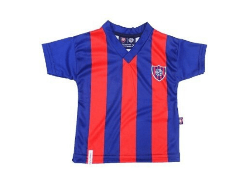 COMBO BEBE CAMISETA + BABERO SAN LORENZO