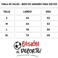 Combo Arquero Buzo + Bermuda + Guantes Reusch - comprar online
