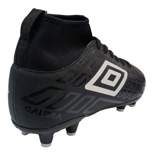 Botines Botitas Umbro Adulto Campo Calibra Ng/bl - 781659
