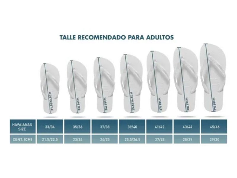Ojotas Color Havaianas Mujer (ng)- 4000016