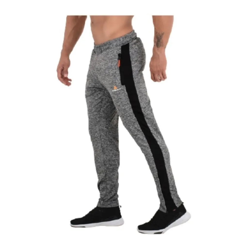 Remera Deportiva Hombre Ng + Pantalón Chupín Gris