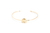 Bracelete mini veneza golden com banho ouro 18k