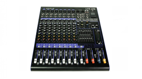 Consola Live AN8 con DSP 99FX. Audiolab