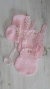 Enterito Tejido Rosa + Capotita - comprar online