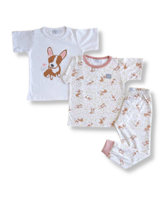Pijama Pink Dogs