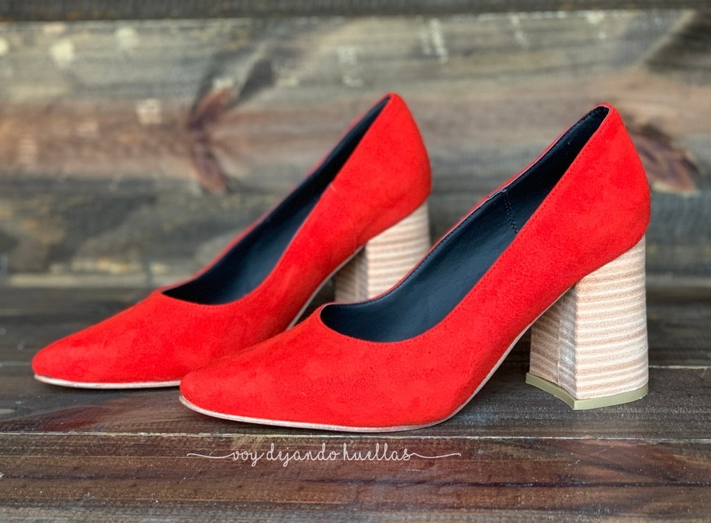 Stiletto 7560 Rojo - Comprar en Voy Dejando Huellas