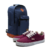 Combo Zapatilla Zathi Uva/Blanco + Mochila