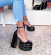 SANDALIA LIBIA NEGRO CHAROL