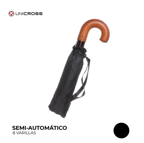 Paraguas Hombre Unicross Semiautomatico 21.5" 62.P5004