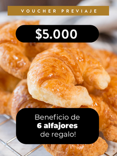 Pre- Viaje voucher x $5000