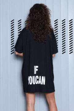 CATCH ME IF YOU CAN oversized tee - BLA CONCEPT