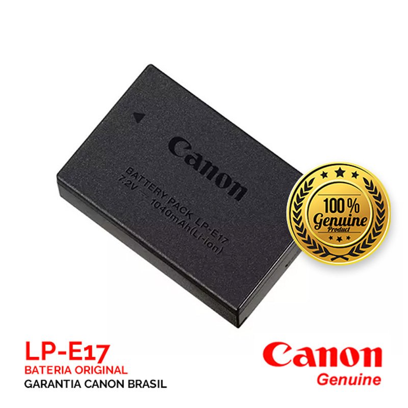 Bateria Canon LP-E17 (original com garantia canon)