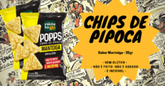 Chips de Pipoca - Popps Natural Roots To Go - Hunger.Fit