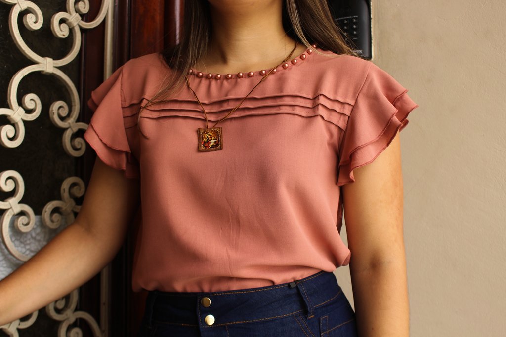 blusa romanticas