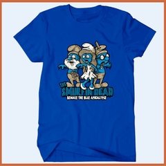Camiseta Smurf Zombie