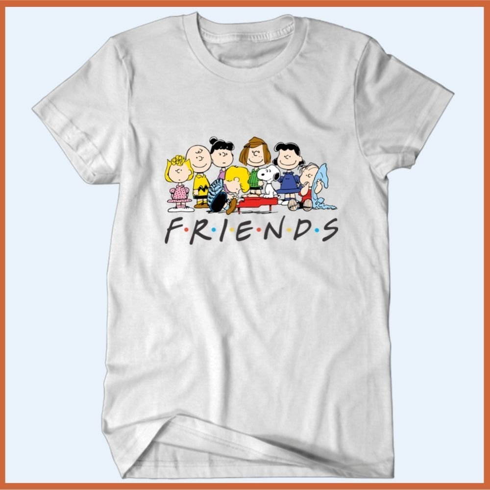 Camiseta Snoopy Friends - Camisetas Rápido Shop