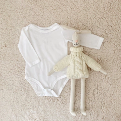 Body americano Blanco Pima orgánico