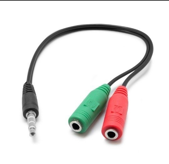 Cable Adaptador Sonido Para Celular Y Ps4 A Mic Y Auricular
