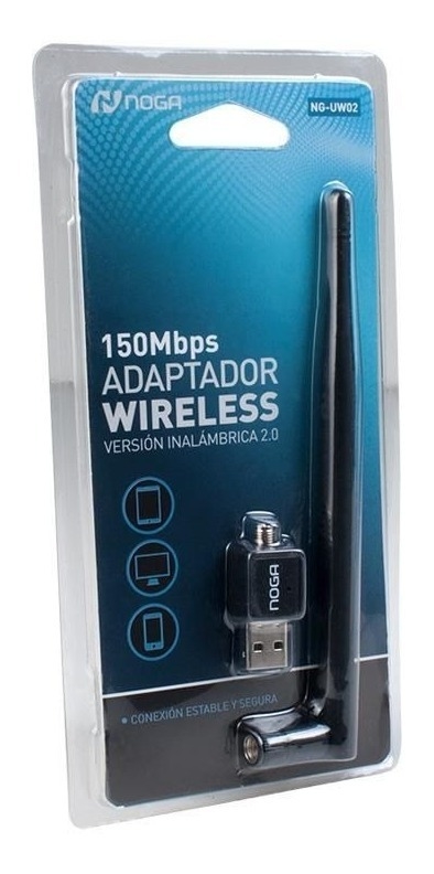 Placa De Red Wifi Usb 150mbps C/antena Ng-uw02 Noga - comprar online
