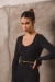 Crop Top YANG negro