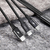 Imagen de BASEUS - Cable 3 en 1 USB-A a MicroUSB * USB-C * Lightning / 1,2mts - A00047