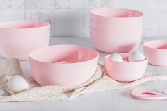 Bowl rosa pastel 1.5lts pp en internet