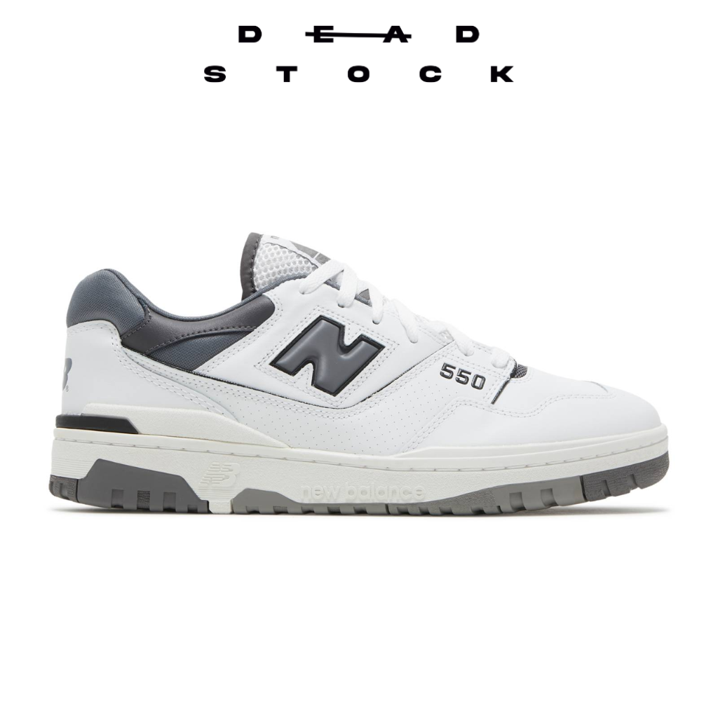New Balance 550 White Grey Dark Grey - Dead Stock Ar